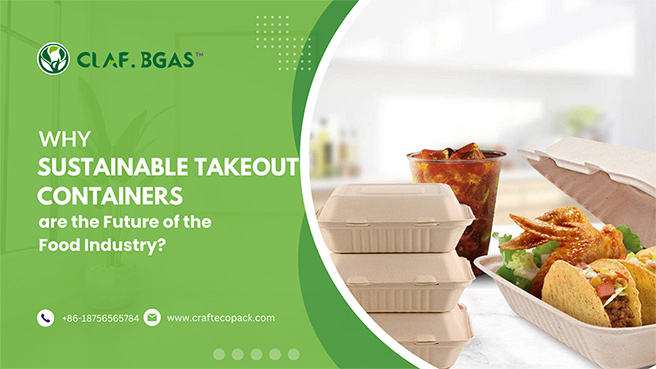 Why Sustainable Takeout Containers are the Future of the Food Industry?